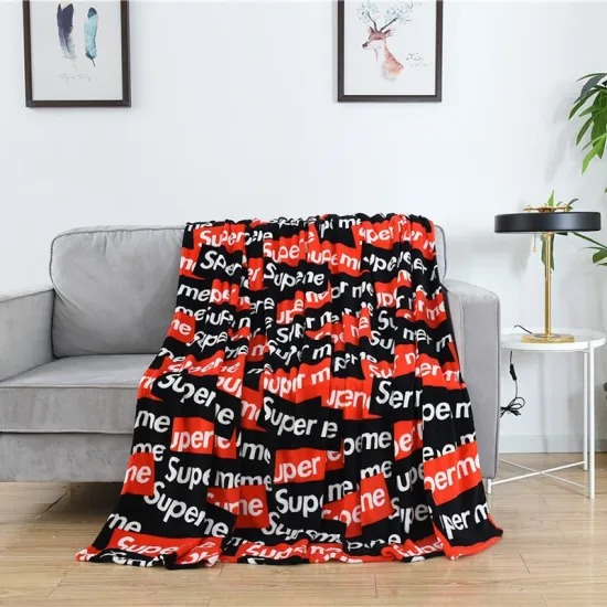 Christmas coral fleece and fluffy blanket wholesale for Amazon