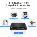 I5 5200U Dual LAN 6*RS232 Mini Industrial Computer
