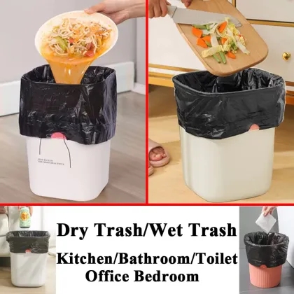 Tall Kitchen Scented Garbage Bags with Drawstrings for Strong Cabinet Doors