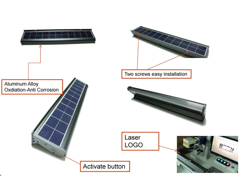 30cm Solar Led Billboard Light