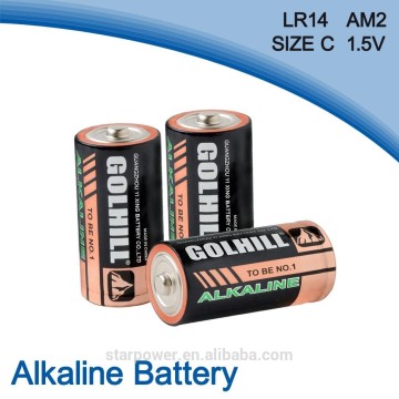 size c 1.5v lr14 um2 battery