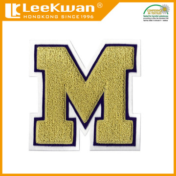 Custom design chenille capital patch with affordable price