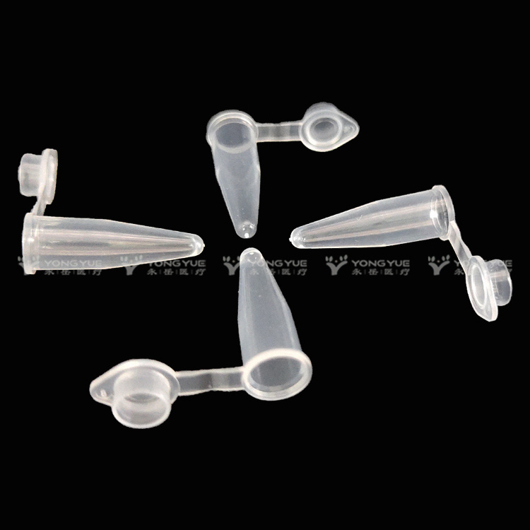 0 2ml Pcr Single Tube Flat Cap Transparent