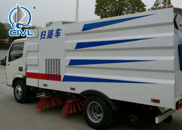 HOWO Road Truck με Sweeper και πλυντήριο