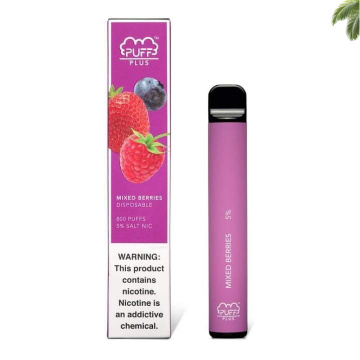 Puff plus tangerine ice disposable vape