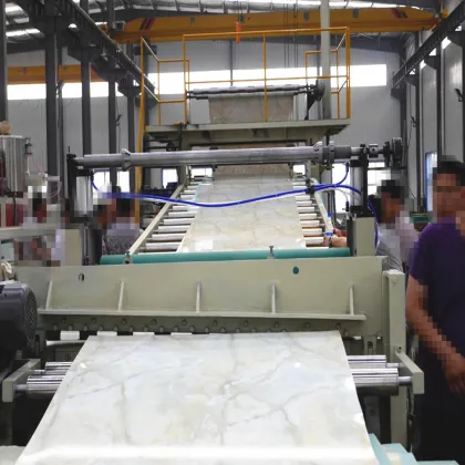 PVC Artificial Marble Sheet Board Extrusion Machine