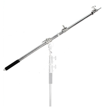 Chrome-Plated Stainless Steel Studio Telescopic Boom Arm Light Stand