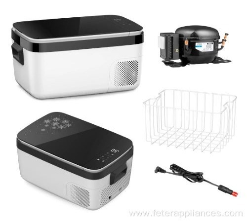 Compact 12V 24V DC Fridge with Compressor for Home and Car