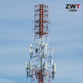 Torre de comunicação de aço angular de quatro pernas