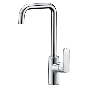 Single Handle Brass Chrome Kitchen Faucets