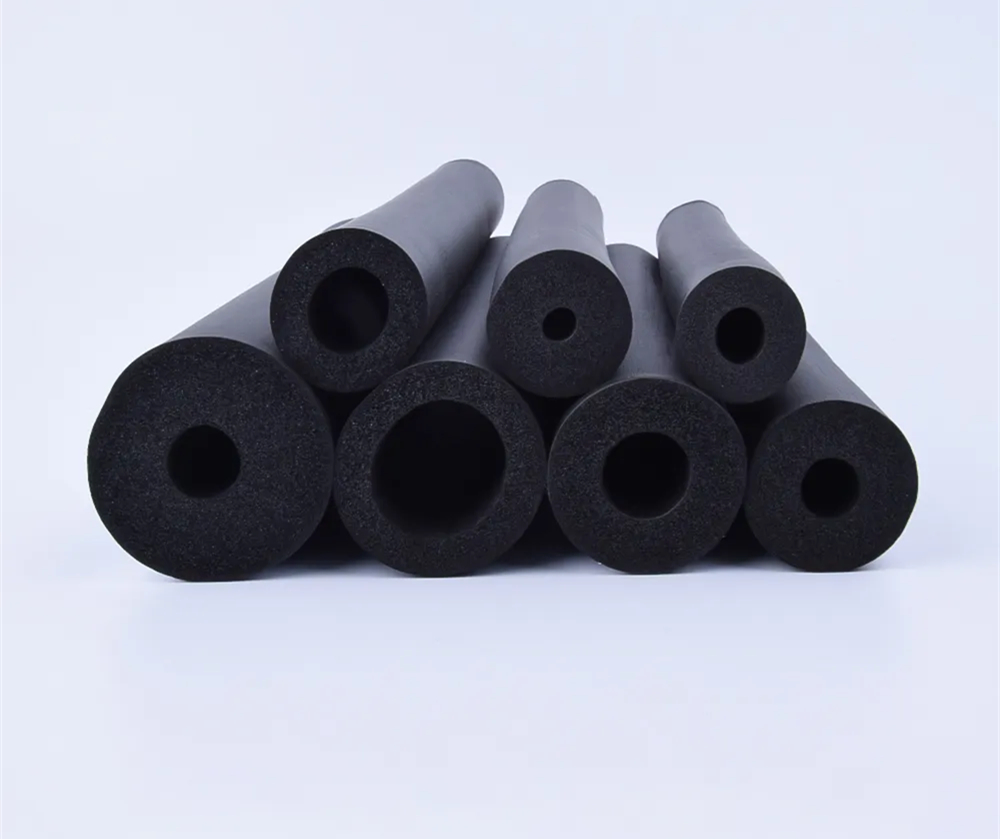 Good Quality Air Conditioner Black Closed Cell Flexible Rubber Foam Insulation Duct Insulation Pipe For Copper 4 Jpg