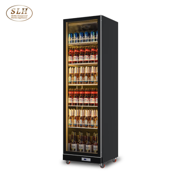 Upright Freezer with Glass Doors for Supermarket Equipment