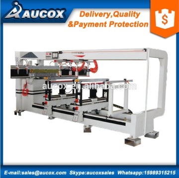woodworking multi spindle drilling machine wood boring three head