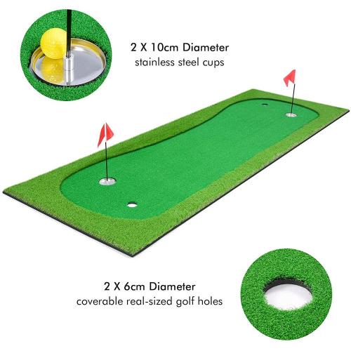 Grouss berufflech Golf Putting Mat fir Indoor Outdoor