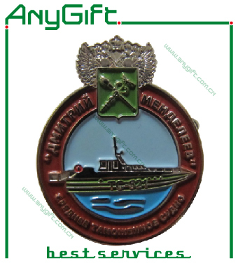 Steamship Pin Badge (LAG-MP-15)