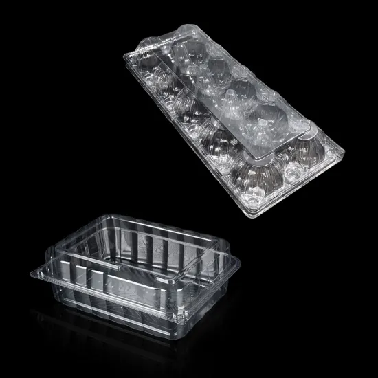 Customized Size Plastic Clamshell Packaging Container