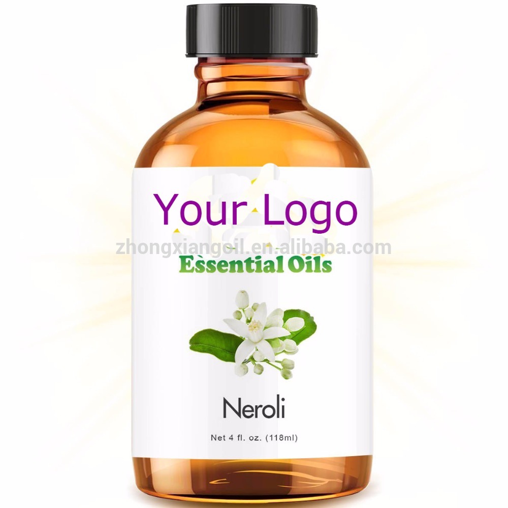 OEM Custom label and packaging box neroli oil