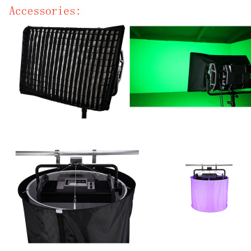 outdoor 100M throw cine photography lighting led camera panel