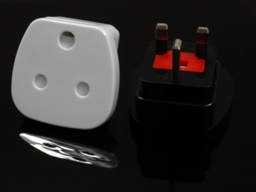 Bottom Price Tough PC HK Saudi Arabia India Ireland UK Type G to South Africa Type M plug travel adapter with 13A fuse
