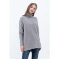 Womens Batwing Sleeve Turtleneck Sweaters