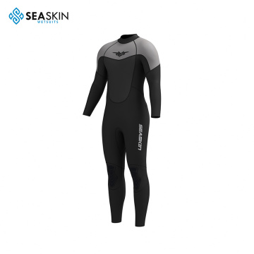 Lelaki Seaskin 3/2mm Kembali Wetsuit Wetsuit Diving Wetsuit