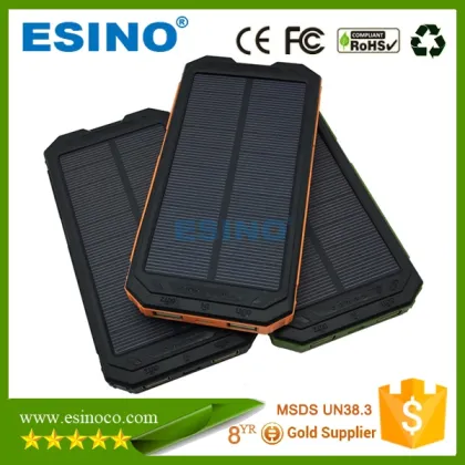 Move Power Solar Charger ROHS Power Bank Charger Solar Power Battery Charger