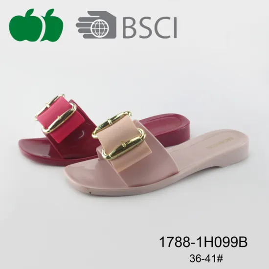Women Fashion Plastic Pvc Slippers