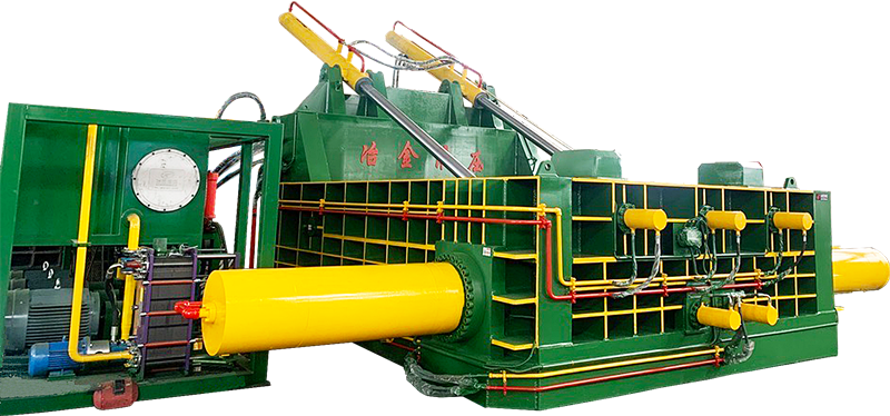 Heavy-duty Hydraulic Automatic Metal Shavings Scrap Baler