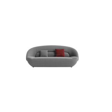 Modern 2 Seater Fabric Sofa For Sale