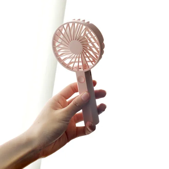 Handheld Student USB Rechargeable Mini Fan For Outdoor Dormitory And Library