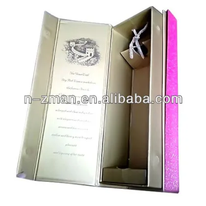 Custom Printing Package,Wine Box Printing,One Bottle Wine Box