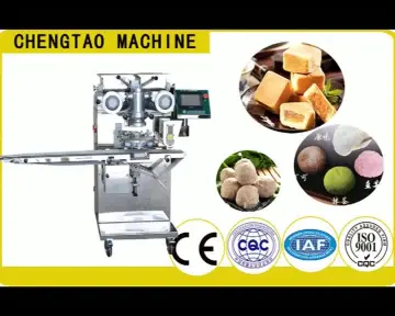 Automatic moon cake making production line