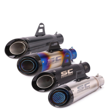 Adjustable Exhaust System for Honda R3 MSX125 Muffler Sliding Exhaust Pipe