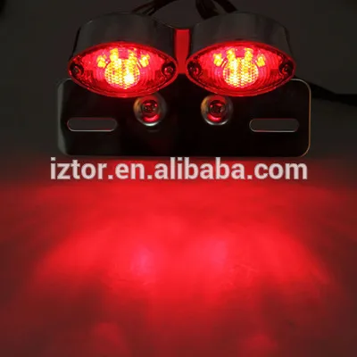Motorcycle Cat Eye LED Brake Tail Turn Light