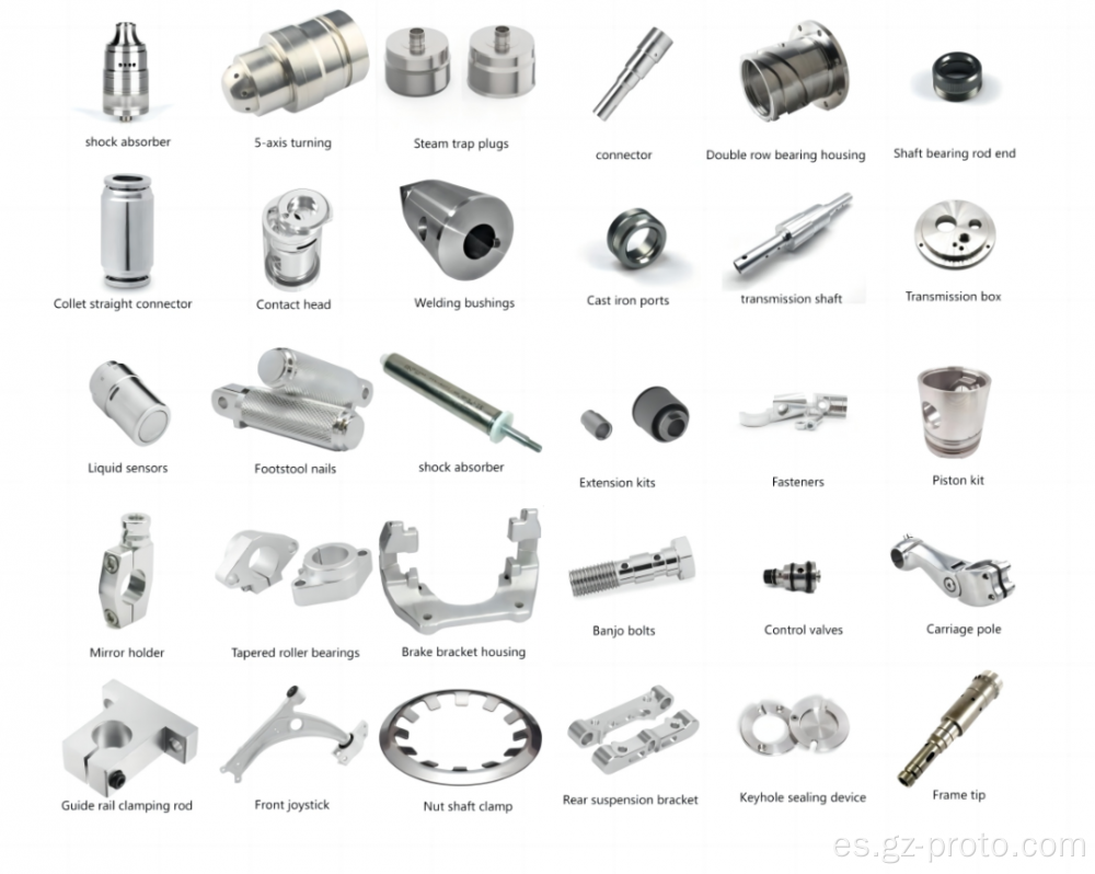 Piezas de aluminio de precisión anodizado personalizado a medida 6061