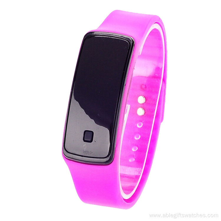 Silicone LED Screen Smart Digital Watch