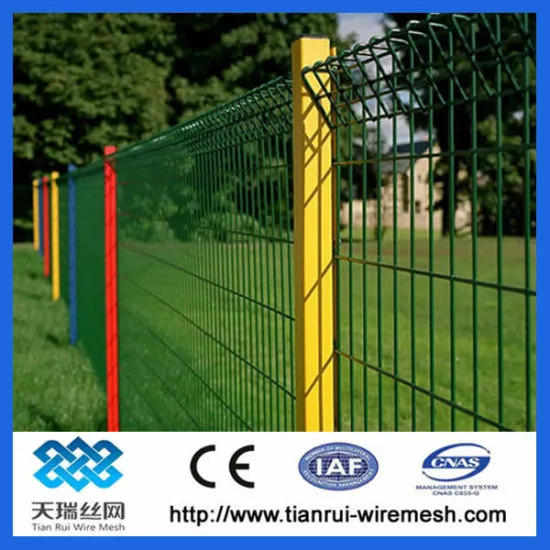 Europe welded triangle bending fence /welded folding fence