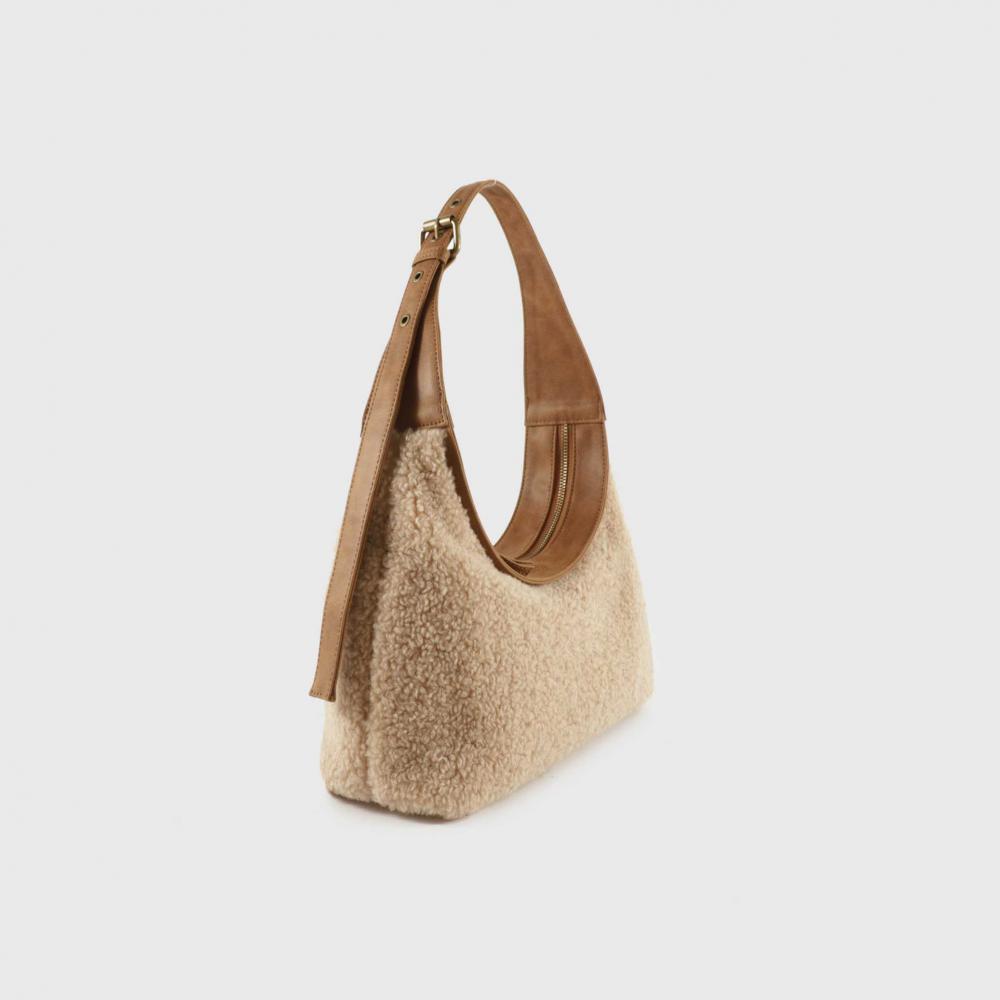 Faux Fur Shoulder Bags for Women