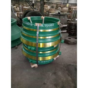 GP550 High Manganese Steel Cone Piezas de desgaste de desgaste Cóncavo