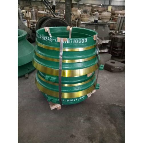 GP550 High Mangan Stahlkegel Crusher Wear Teile konkav