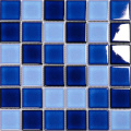 Landscape Ceramic Mosaic Natwimming Pound Tiles para fuente