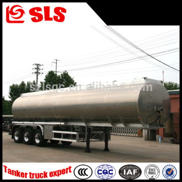 3 axles tri-axle road milk tanker truck and trailer