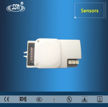 Microwave radar sensors switch data can adjustable