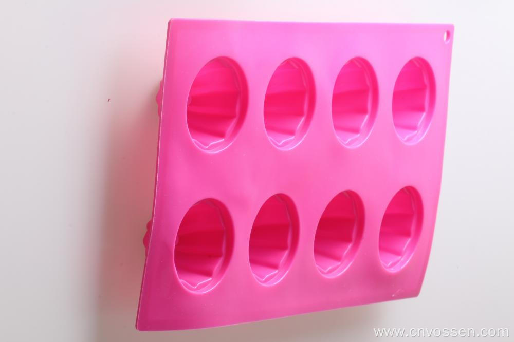 8 Cavity Flower Shaped Fondant Cake Pan