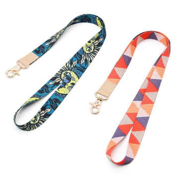 Printing Sport Polyester Sublimation Lanyard With Logo Custom