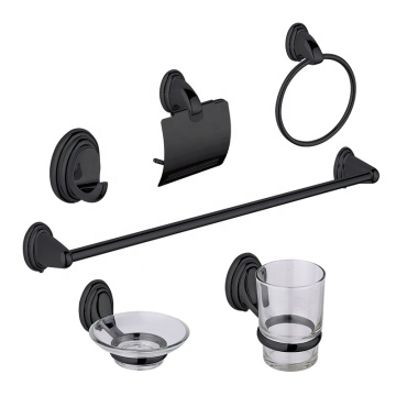 Economic 6-Piece Zinc Alloy Bathroom Accessory Set