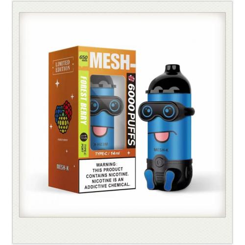 Mesh-x mesh-k6000 puffs kit pod minions