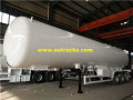 60000L 25ton Propan Transport Semi Trailers