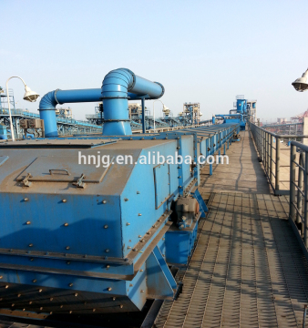 High efficiency grain belt conveyor