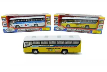 DIE CAST BUS WITH IC AND LIGHT